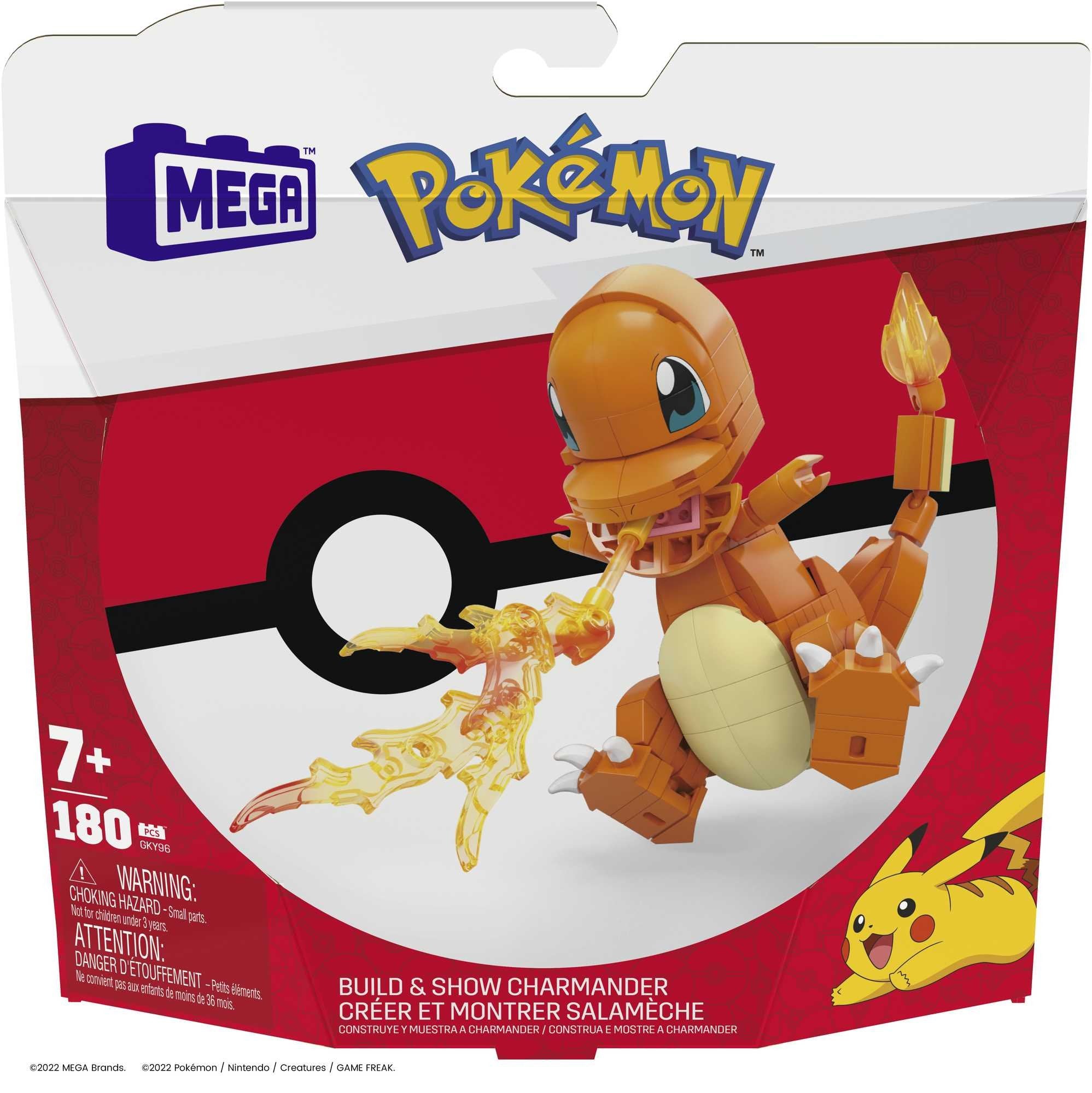 EAN 0887961834598 - MEGA Pokémon GKY96 accesorio para juguete de construcción Figura de construcción Naranja imagen 6