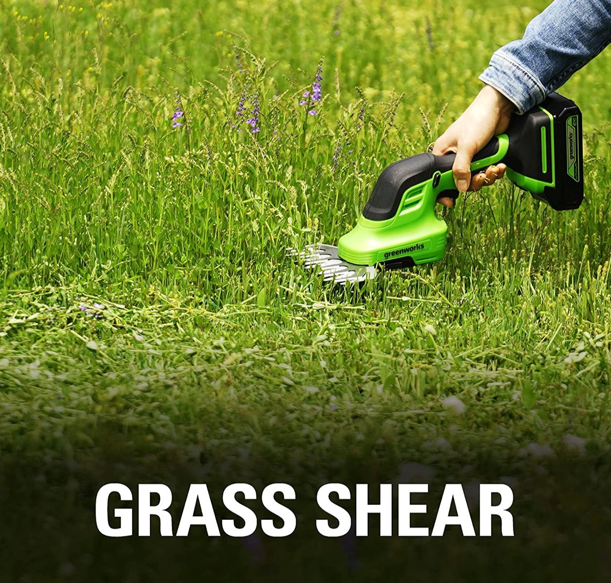 Cortacésped Y Cortasetos 24v 2ah Greenworks G24shtk2 - 1600607va