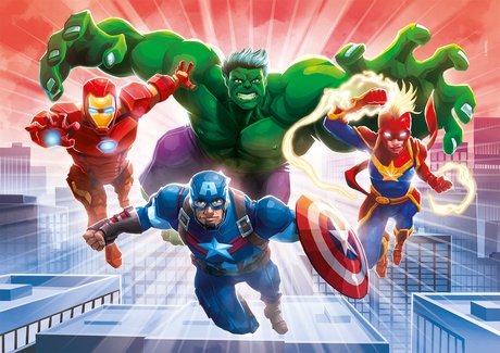 EAN 8005125275540 - Clementoni Marvel Avengers Puzle de figuras 104 pieza(s) Arte imagen 2