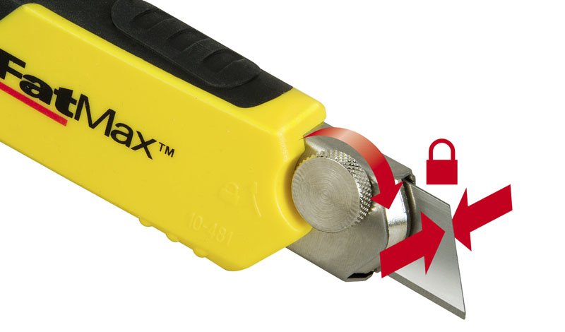 EAN 3253560104818 - Stanley 0-10-481 cúter Negro, Amarillo Cúter de cuchillas intercambiables imagen 4