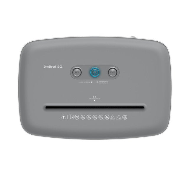 Hp Oneshred 2802 - Destructora De Papel (12 Cc, Nivel De Seguridad P-4, Corte Cruzado, 12 Hojas)