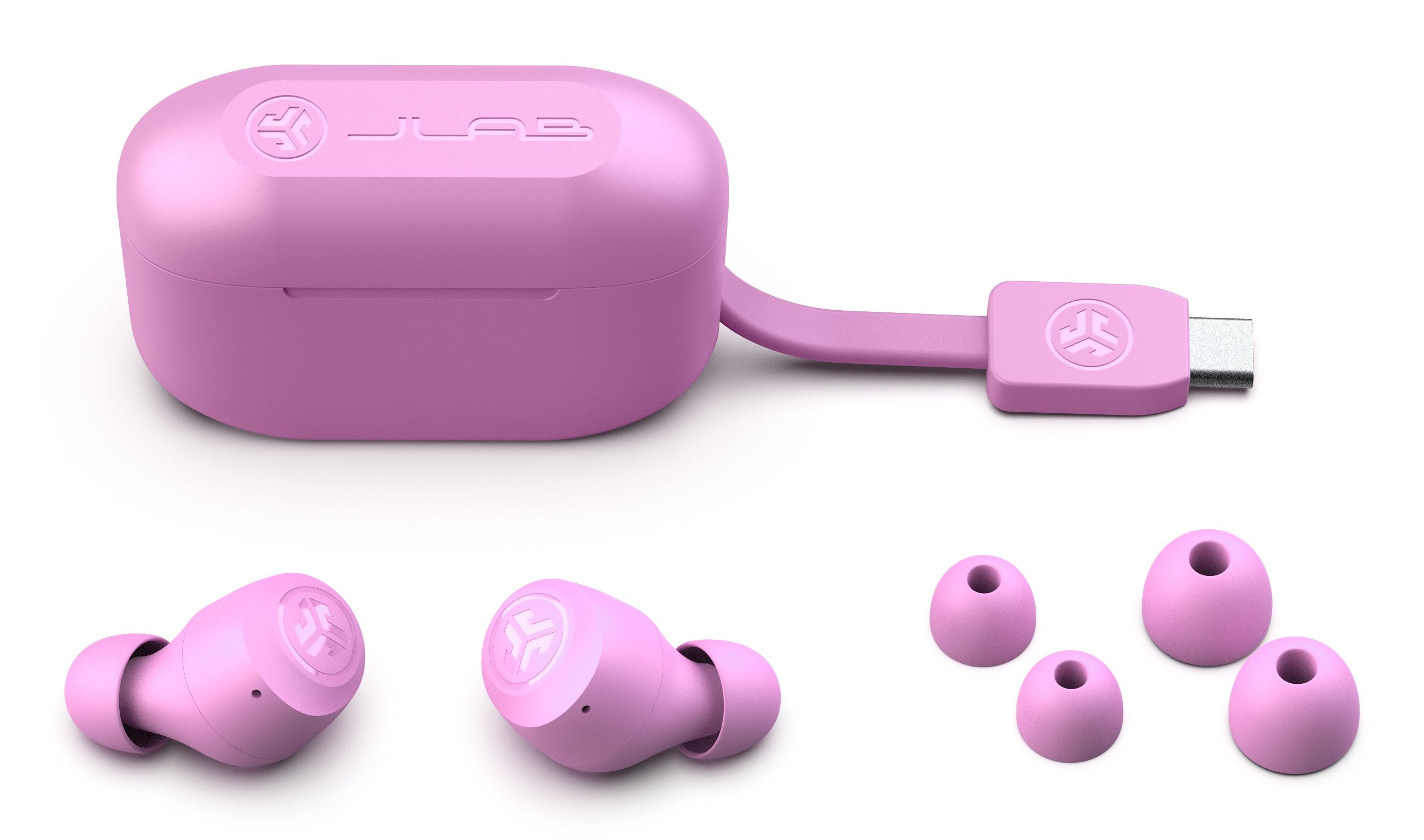 Auriculares Jlab Go Air Pop True Wireless Stereo (Tws) Bluetooth Rosa