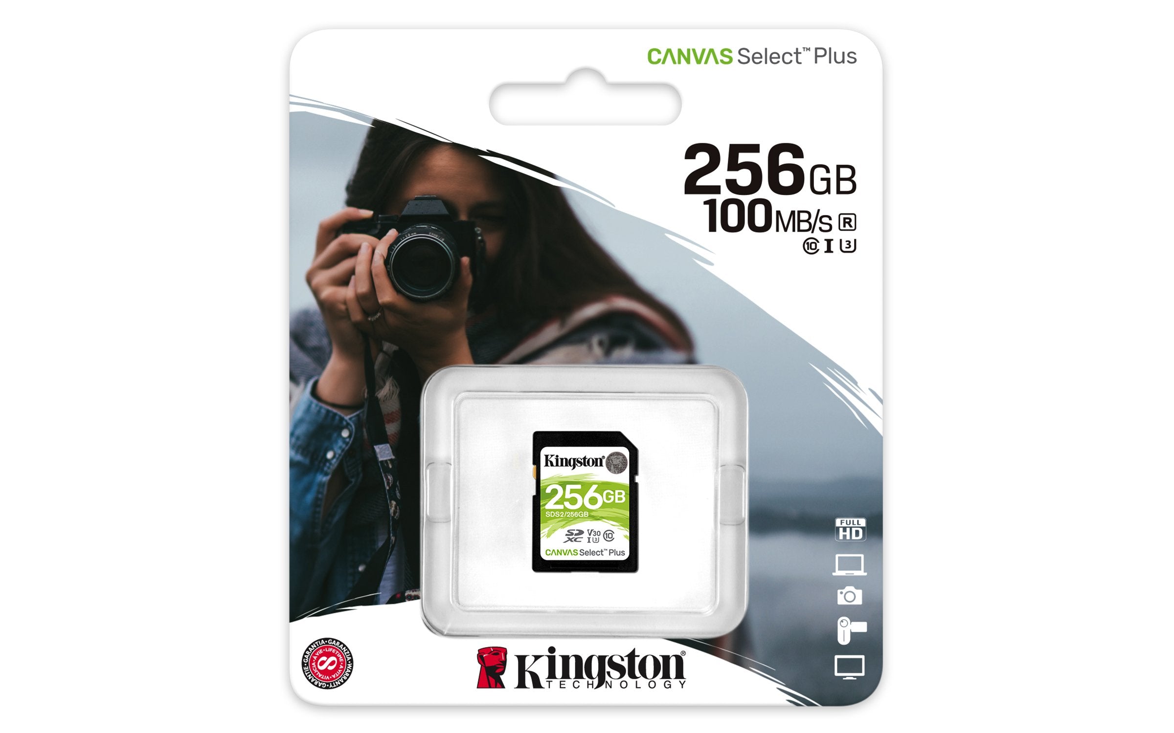 EAN 0740617298123 - Kingston Technology Canvas Select Plus Clase 10 imagen 3