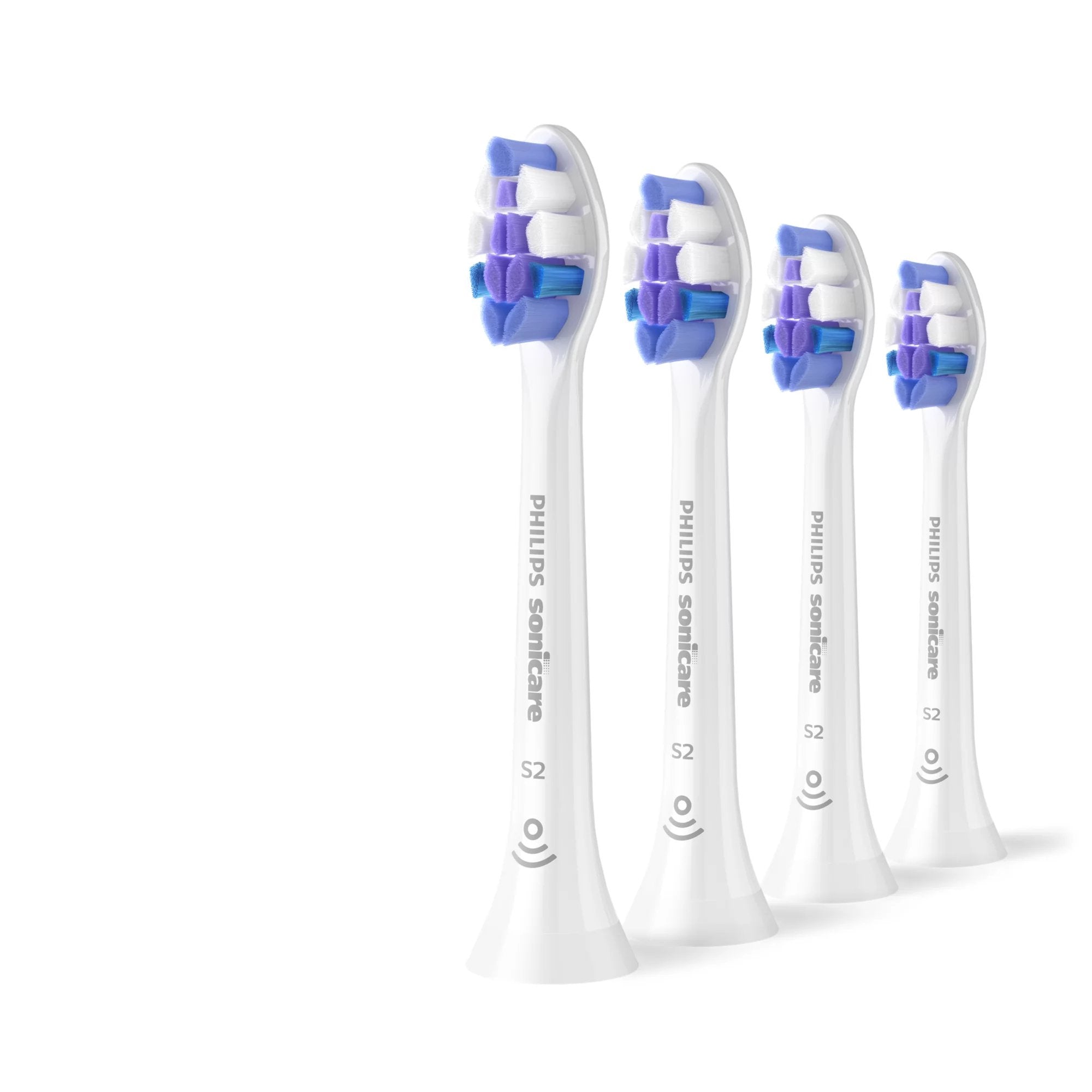 EAN 8720689036870 - Philips HX6054/87 cepillo de cabello 4 pieza(s) Blanco imagen 1