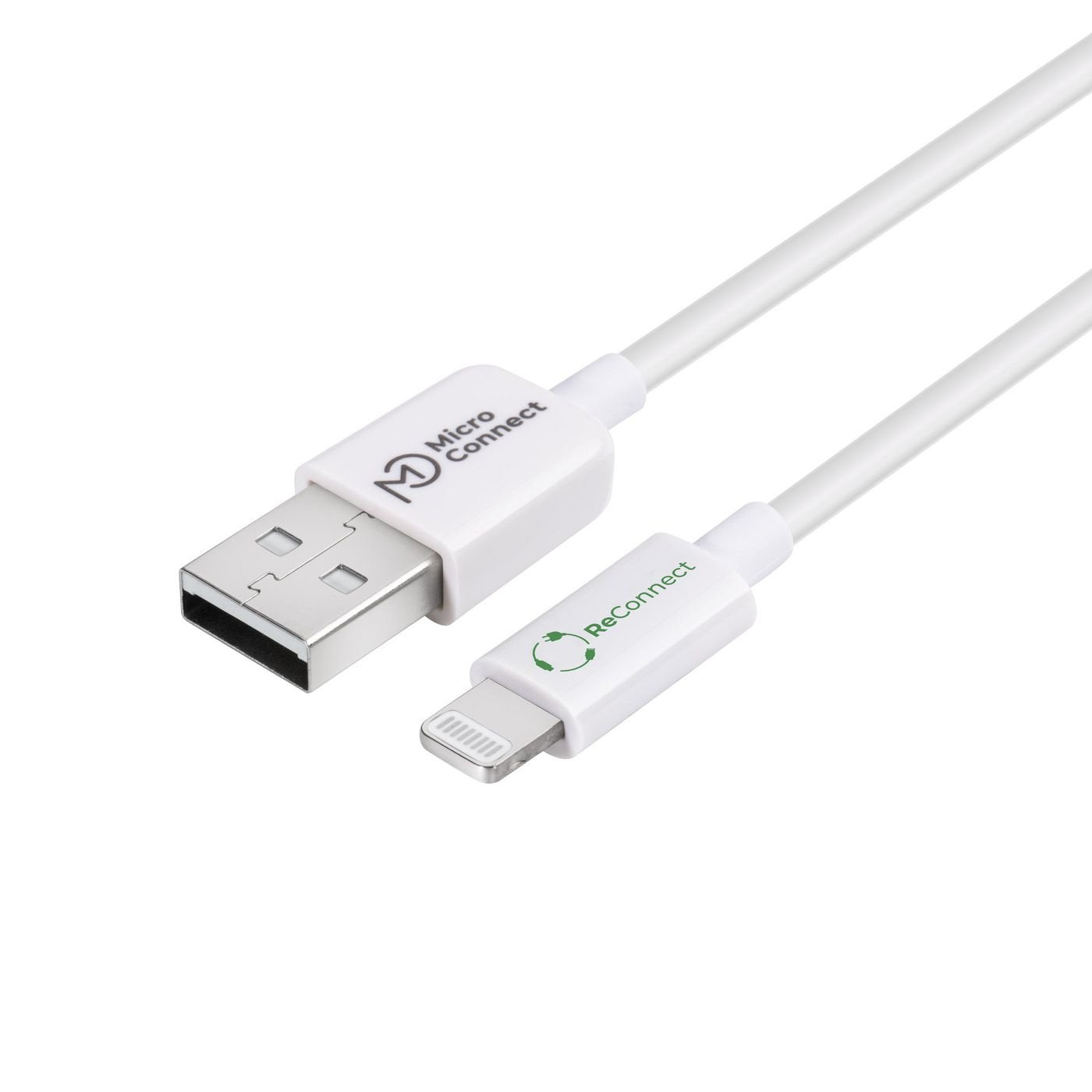 EAN 5715063597538 - Microconnect ECO-LIGHTNING0.5 cable de conector Lightning 0,5 m Blanco imagen 1