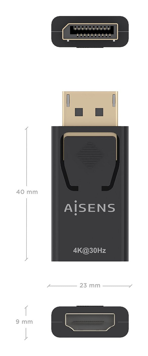 EAN 8435739903384 - AISENS A125-0949 adaptador de cable de vídeo HDMI tipo A (Estándar) imagen 4