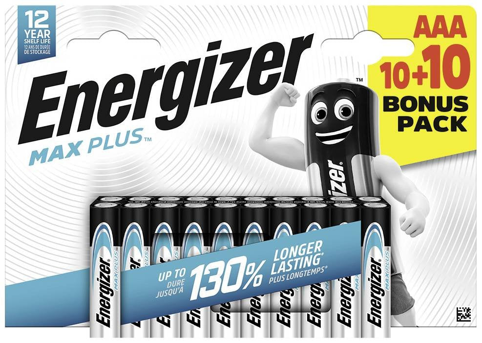 Lr03 20bl Energizer Max Plus