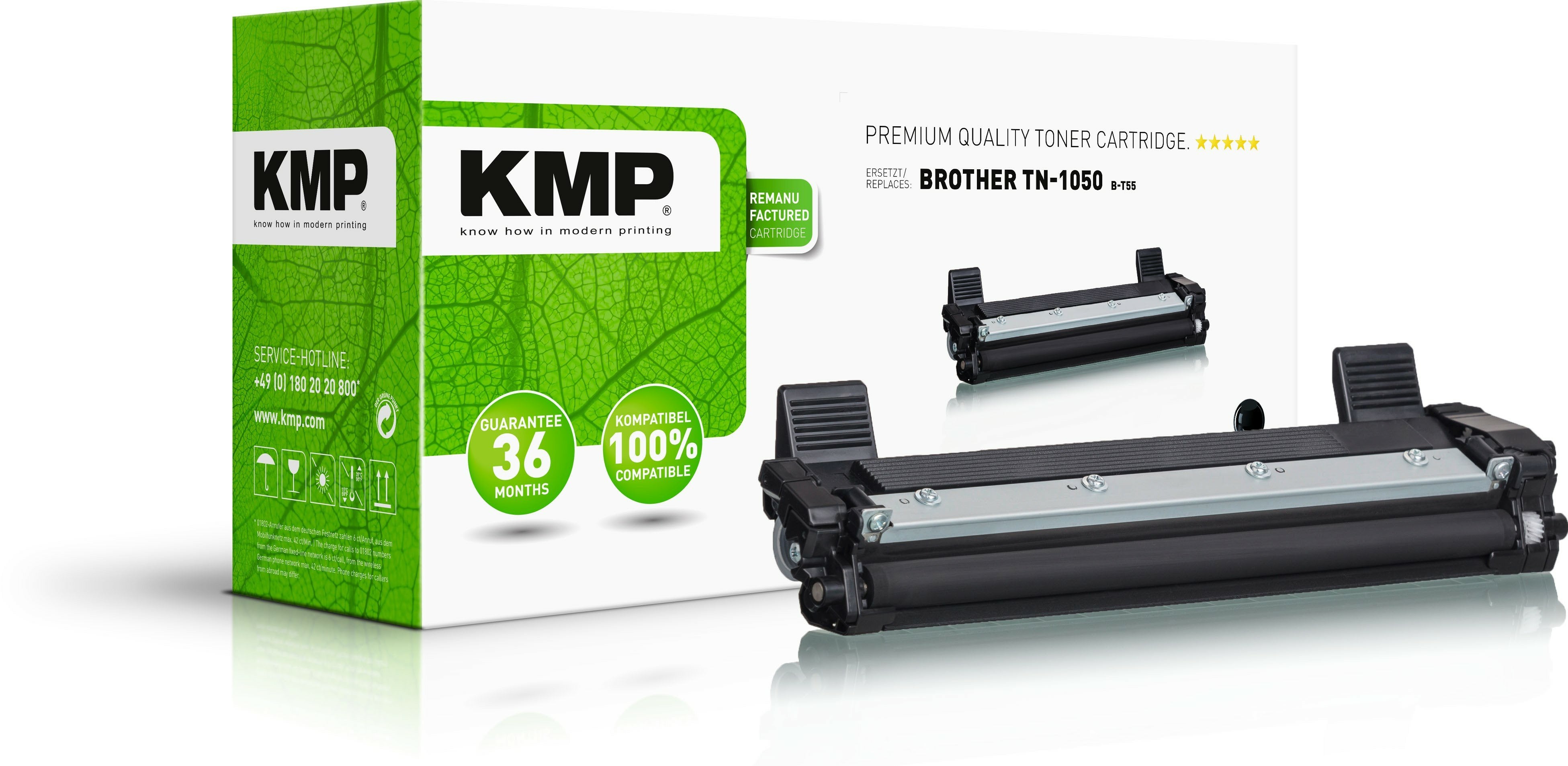 EAN 4011324126006 - KMP B-T55 cartucho de tóner 1 pieza(s) Negro imagen 1