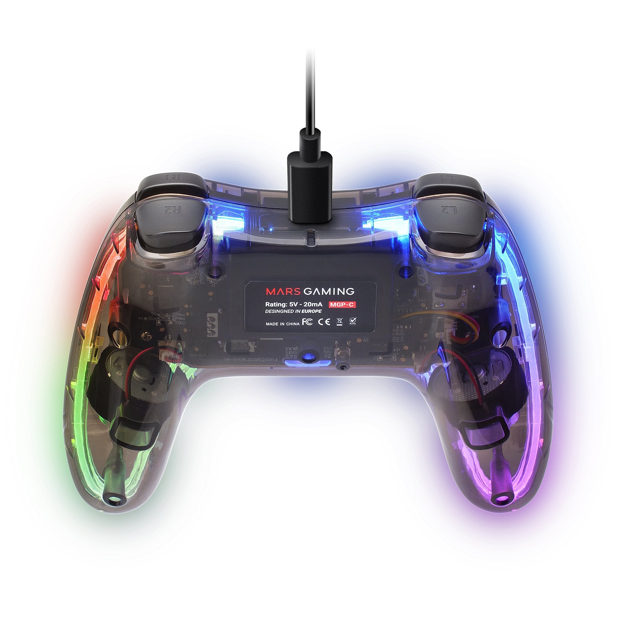 EAN 8435693102229 - Mars Gaming MGPC mando y volante USB Android, MAC, Nintendo Switch, PC, Playstation 3 imagen 4
