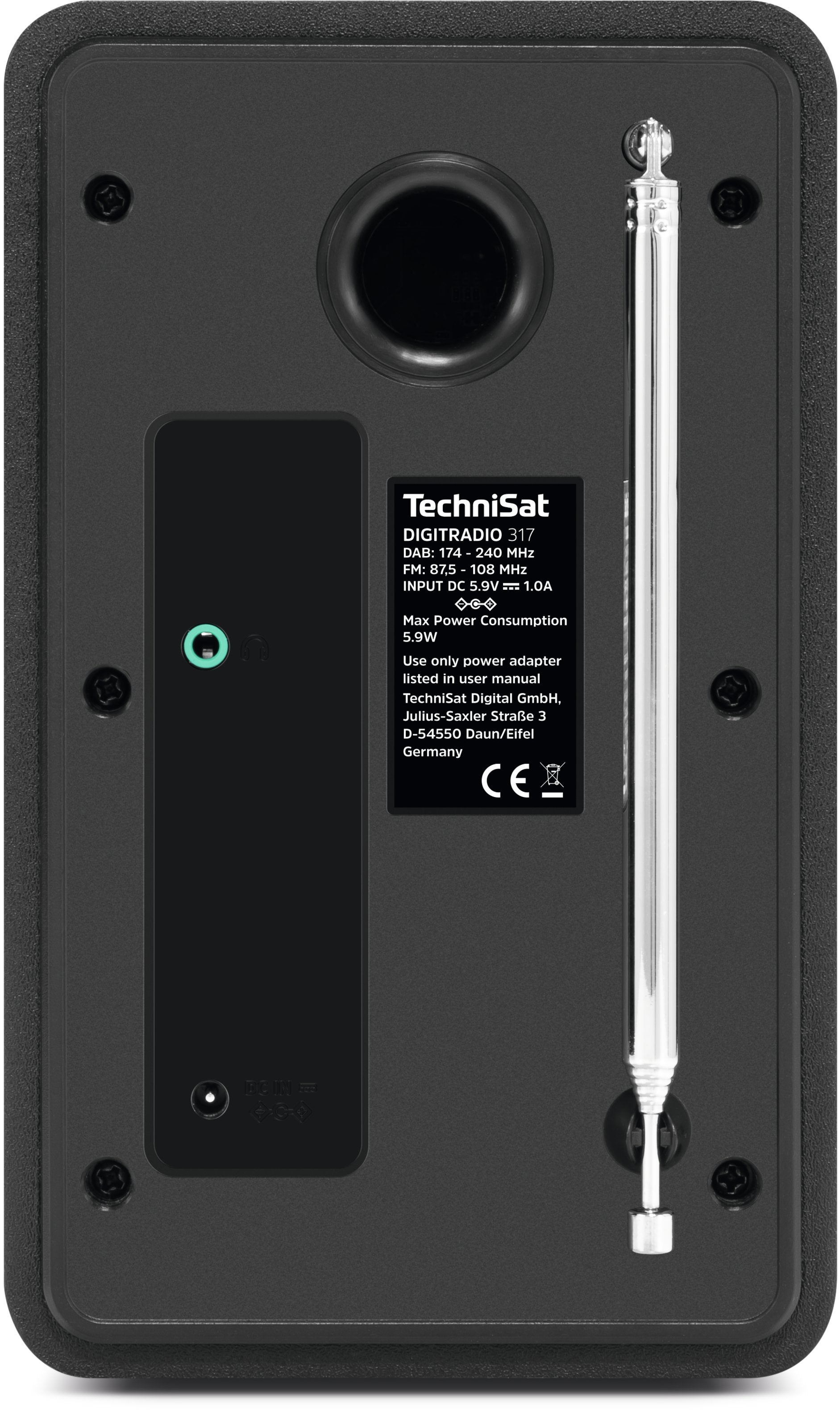 Technisat Digitradio 317 Schwarz