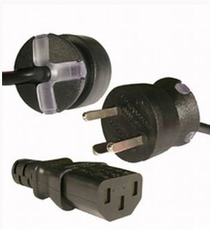 Smartplug Edb-Netkabel Sort 10,0m, Lige Apparatstik