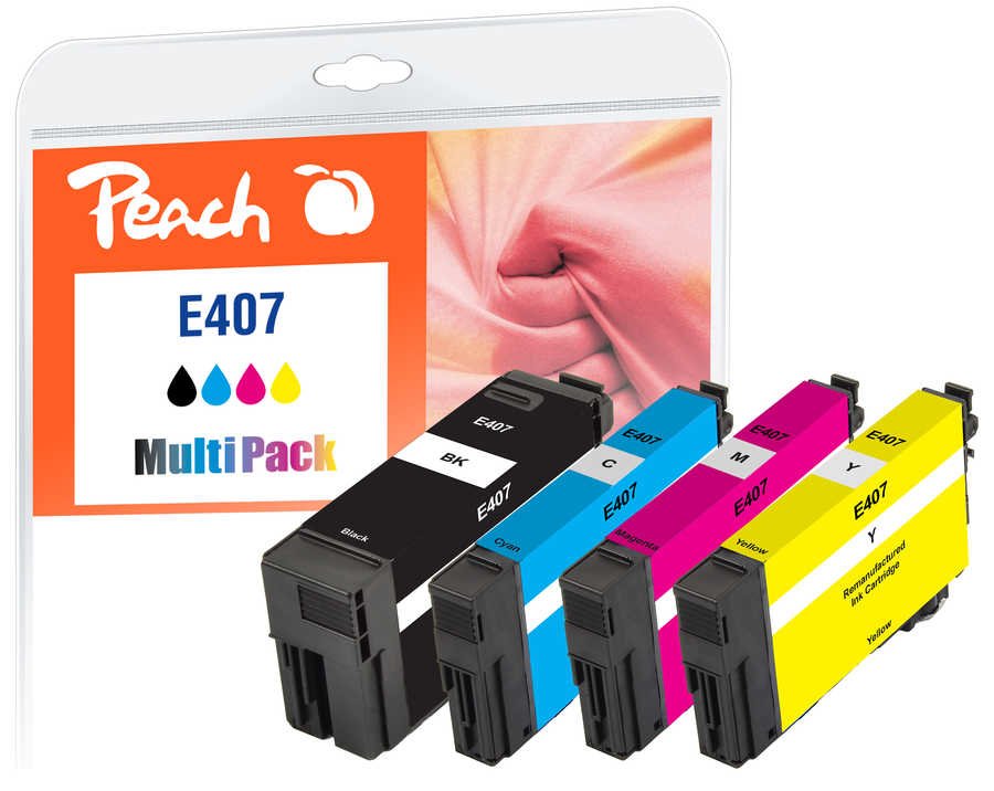 EAN 7640460546873 - Peach PI200-937 cartucho de tinta 4 pieza(s) Compatible Negro, Cian, Amarillo imagen 1
