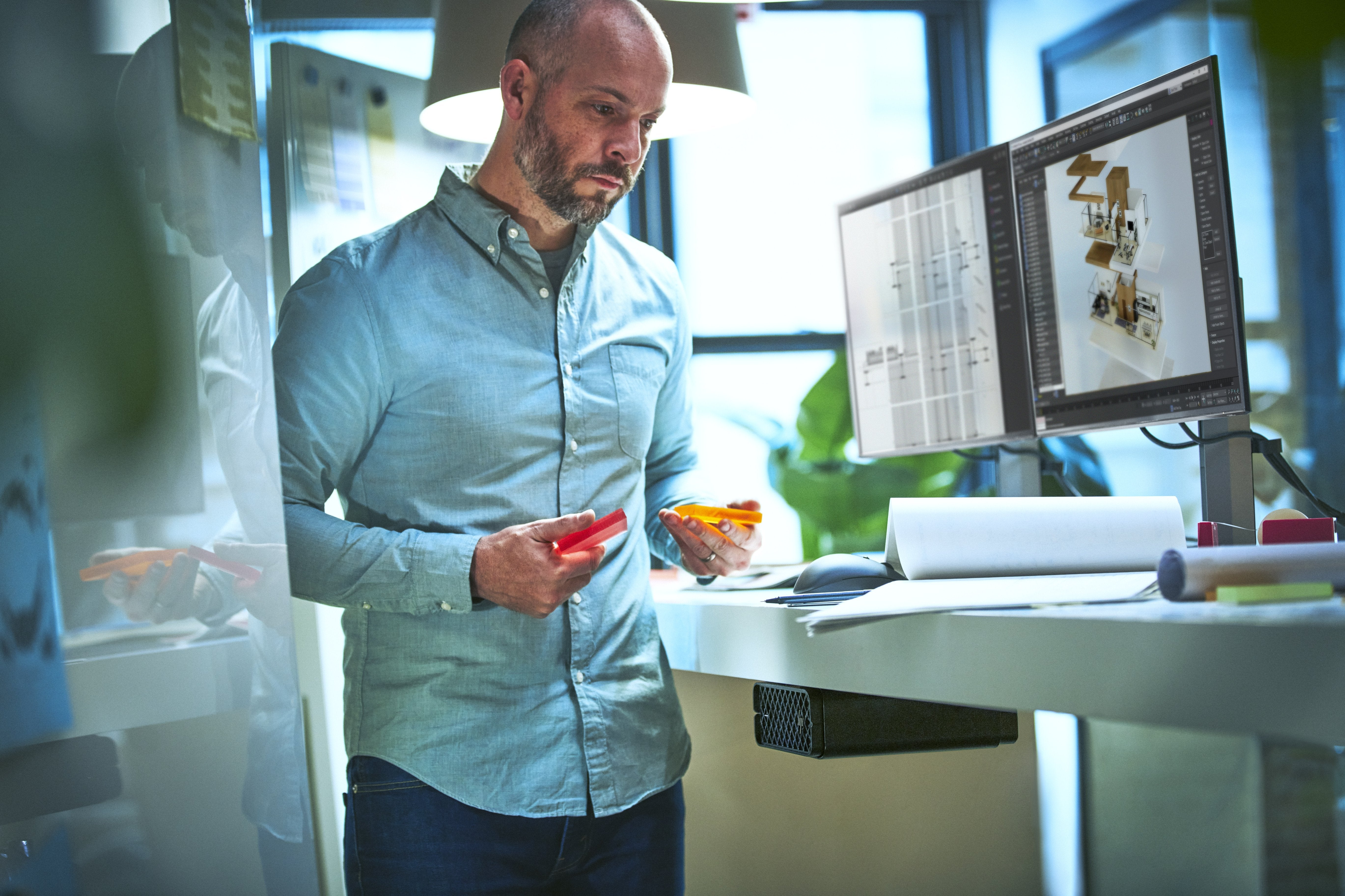 Teclado Español Hp Inalámbrico De Modo Dual 975