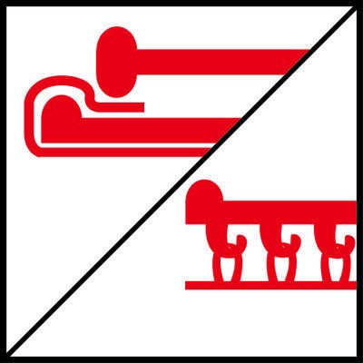 EAN 4006825642735 - Einhell TC-OS 18/187 Li Solo Amoladora recta Negro, Rojo imagen 3