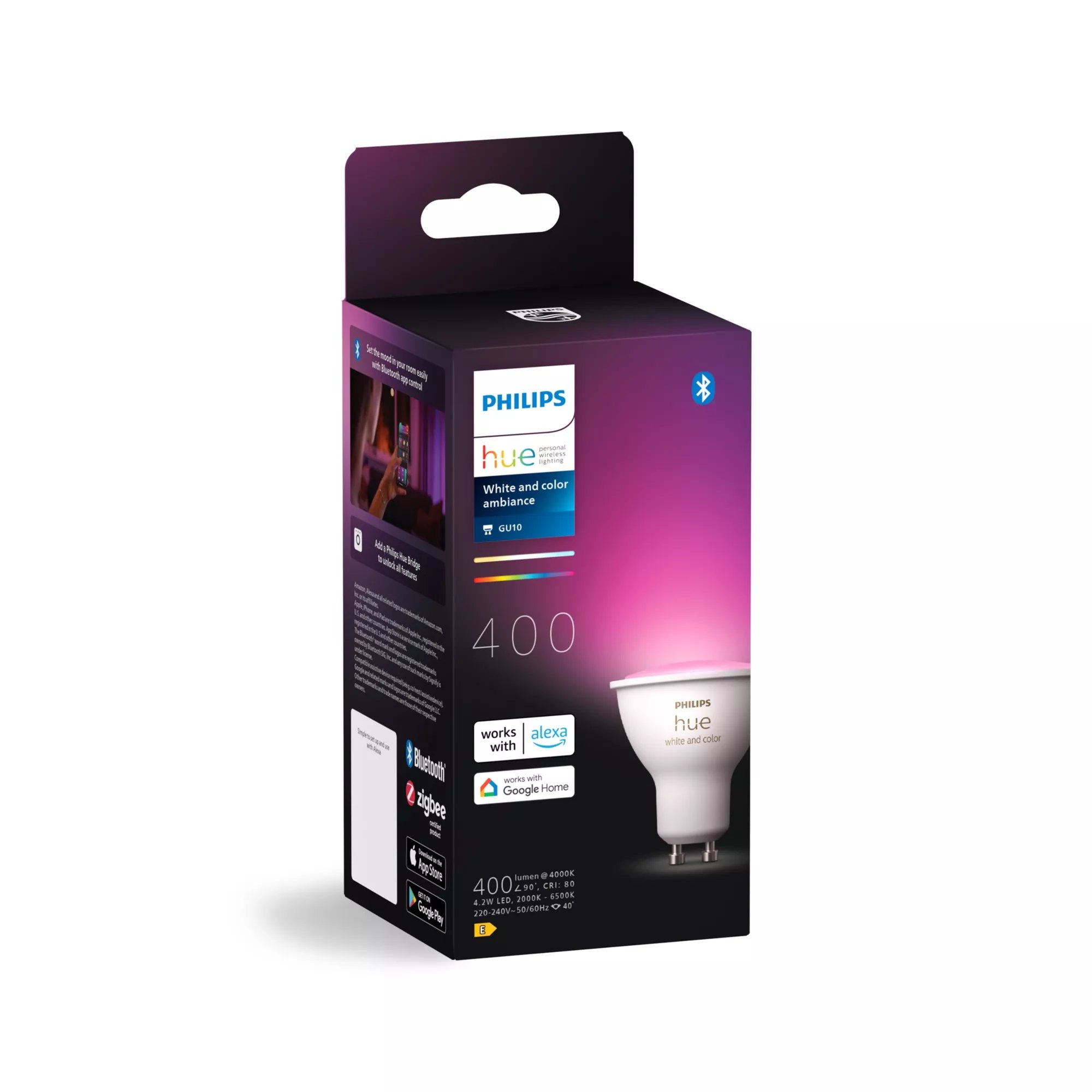 EAN 8720169229754 - Philips Hue White and Color ambiance 8720169229754 iluminación inteligente Bluetooth/Zigbee 4,2 W imagen 2