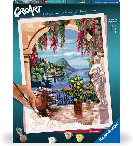 Ravensburger Creart Premium - Lago Maggiore, Pintura 25963