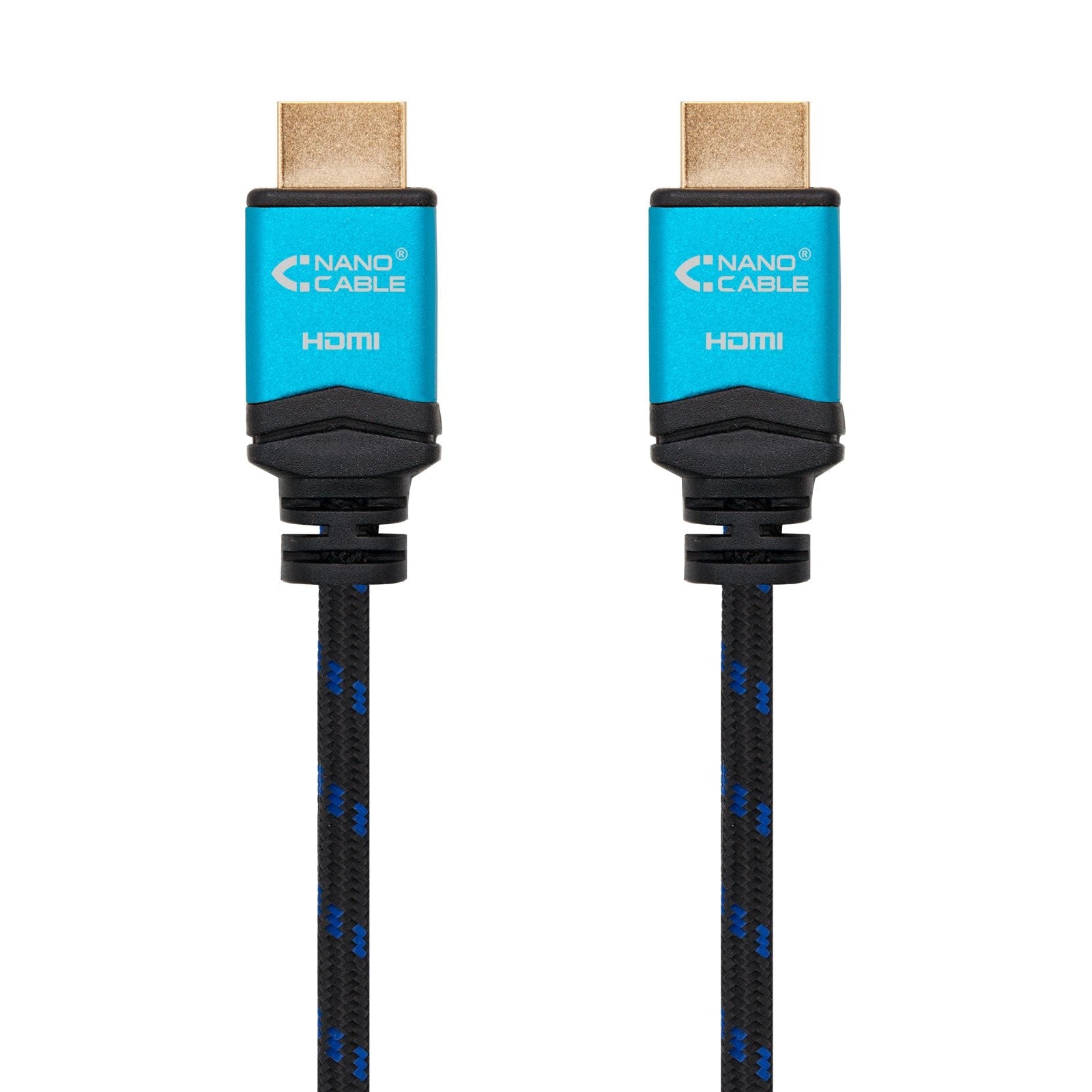 Nanocable Cable Hdmi V2.0 Macho A Hdmi V2.0 Macho 5m - 4k@60hz 18gbps - Alta Velocidad - Recubierto Nylon Trenzado -