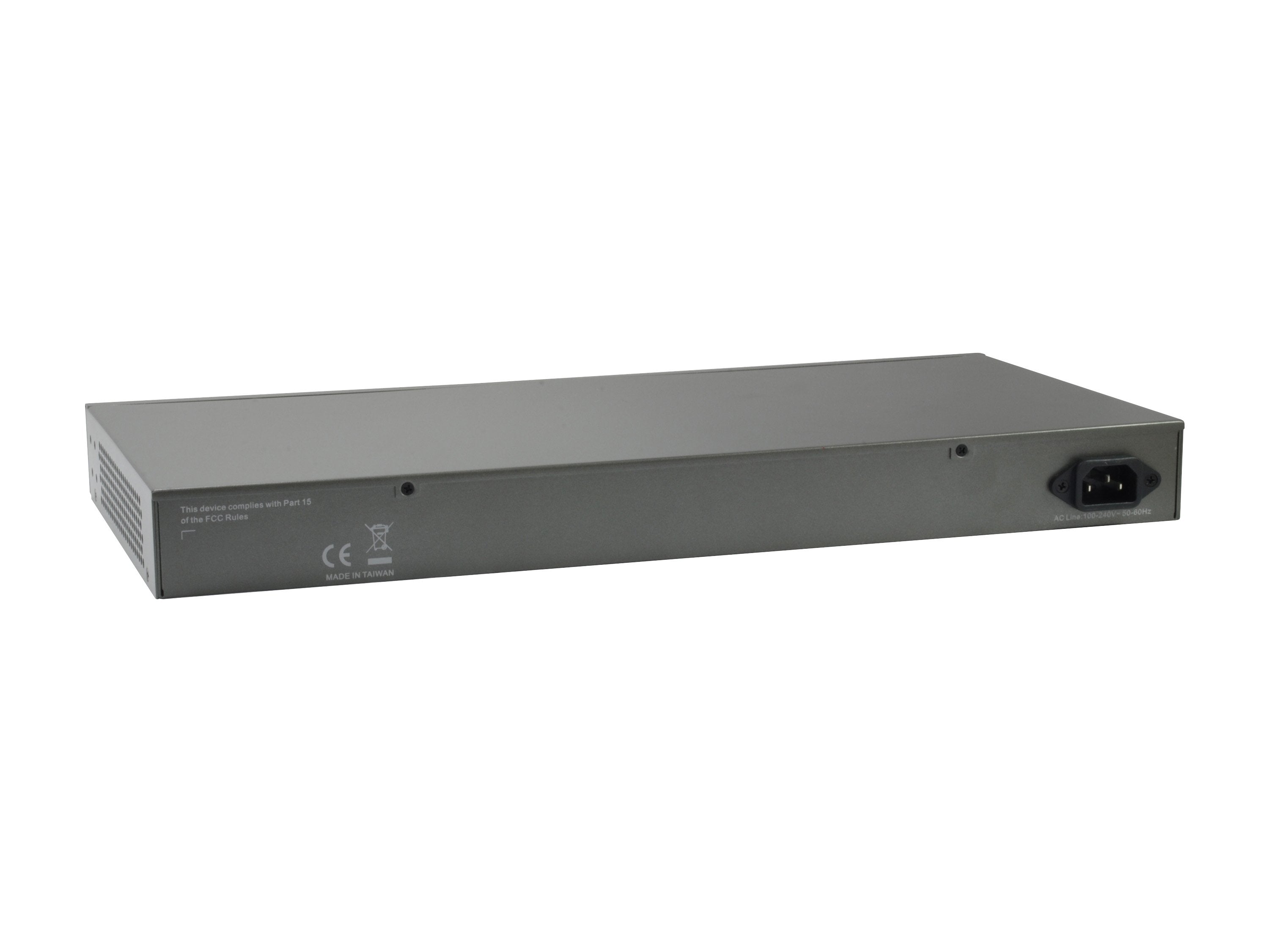Levelone Gep-2681 Switch Gestionado L3 Gigabit Ethernet (10/100/1000) Energía Sobre Ethernet (Poe) Negro