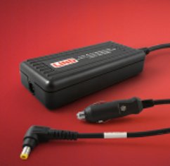 Power Adapter/Inverter Auto Black