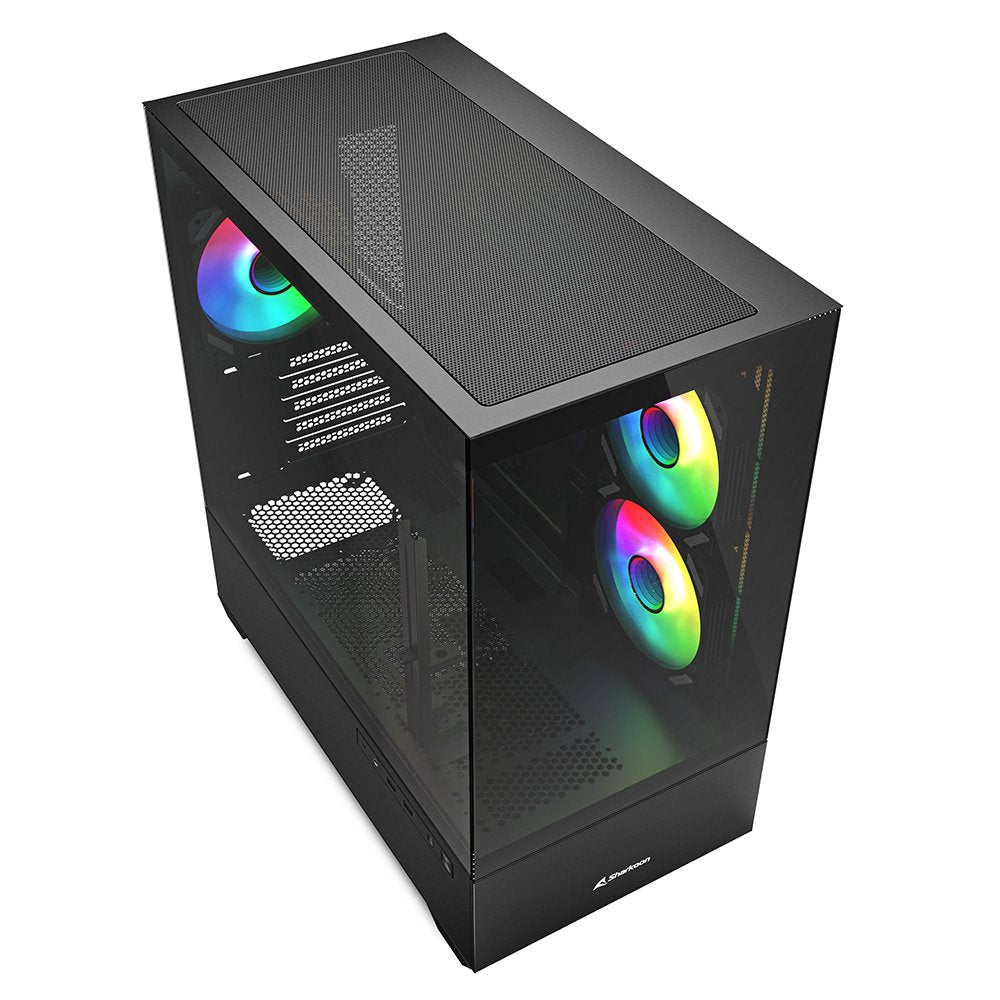 EAN 4044951041794 - Sharkoon MK6 RGB Midi Tower Blanco imagen 3