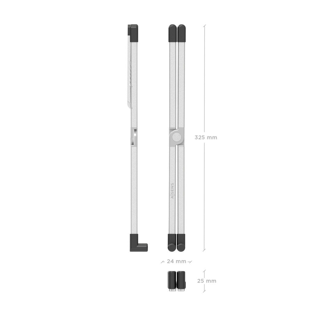 EAN 8435739905258 - AISENS LPS4M-461 soporte para ordenador portátil Soporte para ordenador portátil y tableta Plata 38,1 cm imagen 5