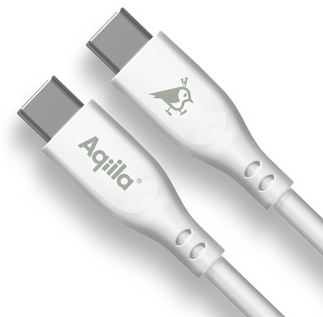 EAN 8716778931829 - Aqiila Cablebird CS21 cable USB USB 2.0 2 m USB C Blanco imagen 2