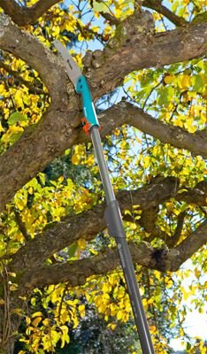 Gardena 3721-20 Mango Telescópico, Aluminio, 210-390 Cm