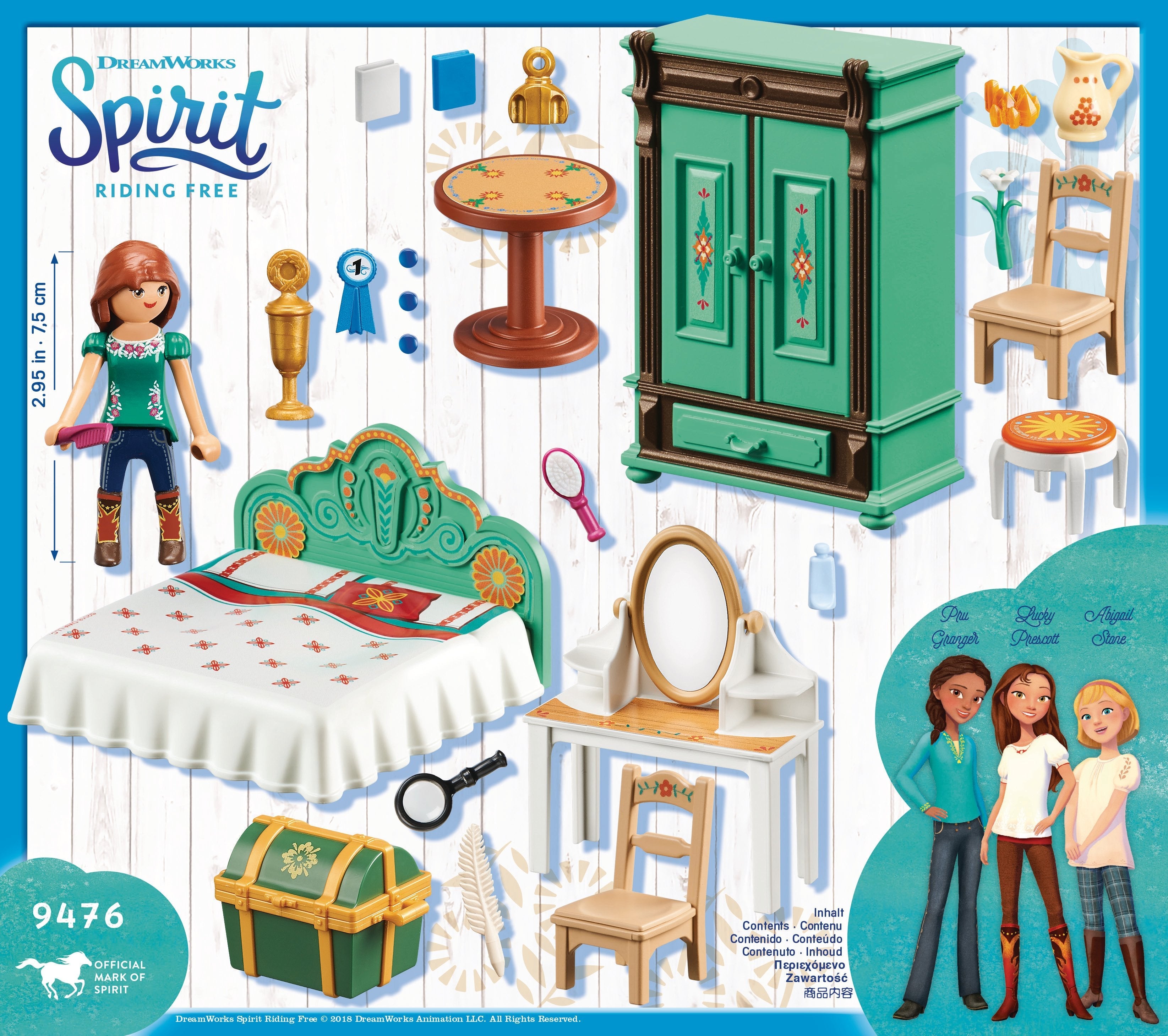Playmobil 9476 - Spirit - Lucky'S Room - Nuevo Para 2019