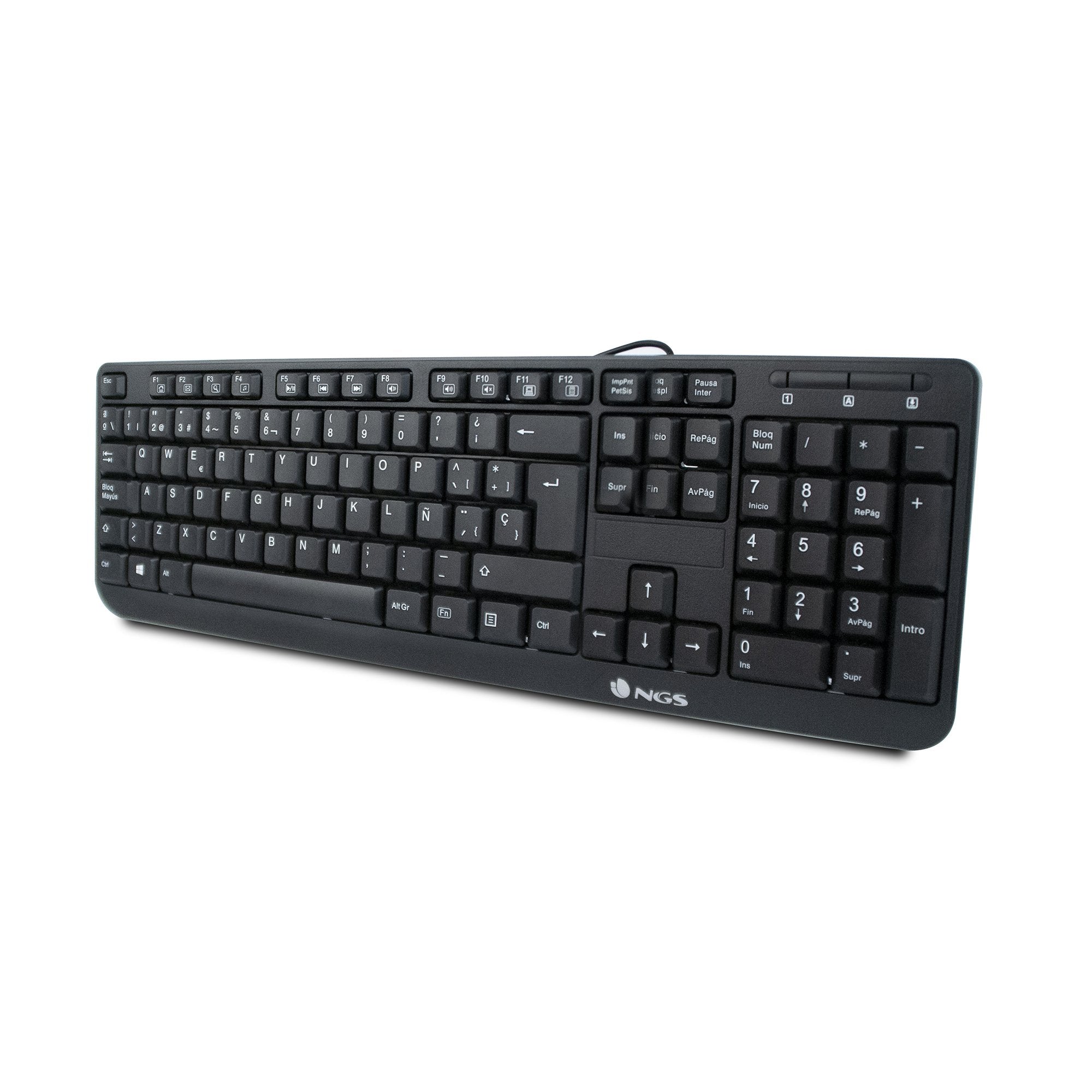 EAN 8435430618440 - NGS FunkyV3, QWERTY, PT teclado Hogar USB Portugués Negro imagen 6