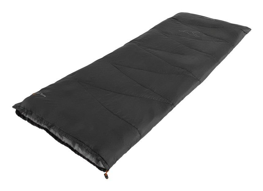 Saco De Dormir Easy Camp Starling Square Black 10°C Negro/Gris, Modelo 2025 240198