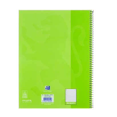 EAN 4006144582026 - Oxford 100050357 cuaderno y block A4 80 hojas Verde imagen 4
