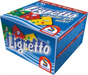 Schmidt Games Ligretto, Juego De Cartas Azul 01101