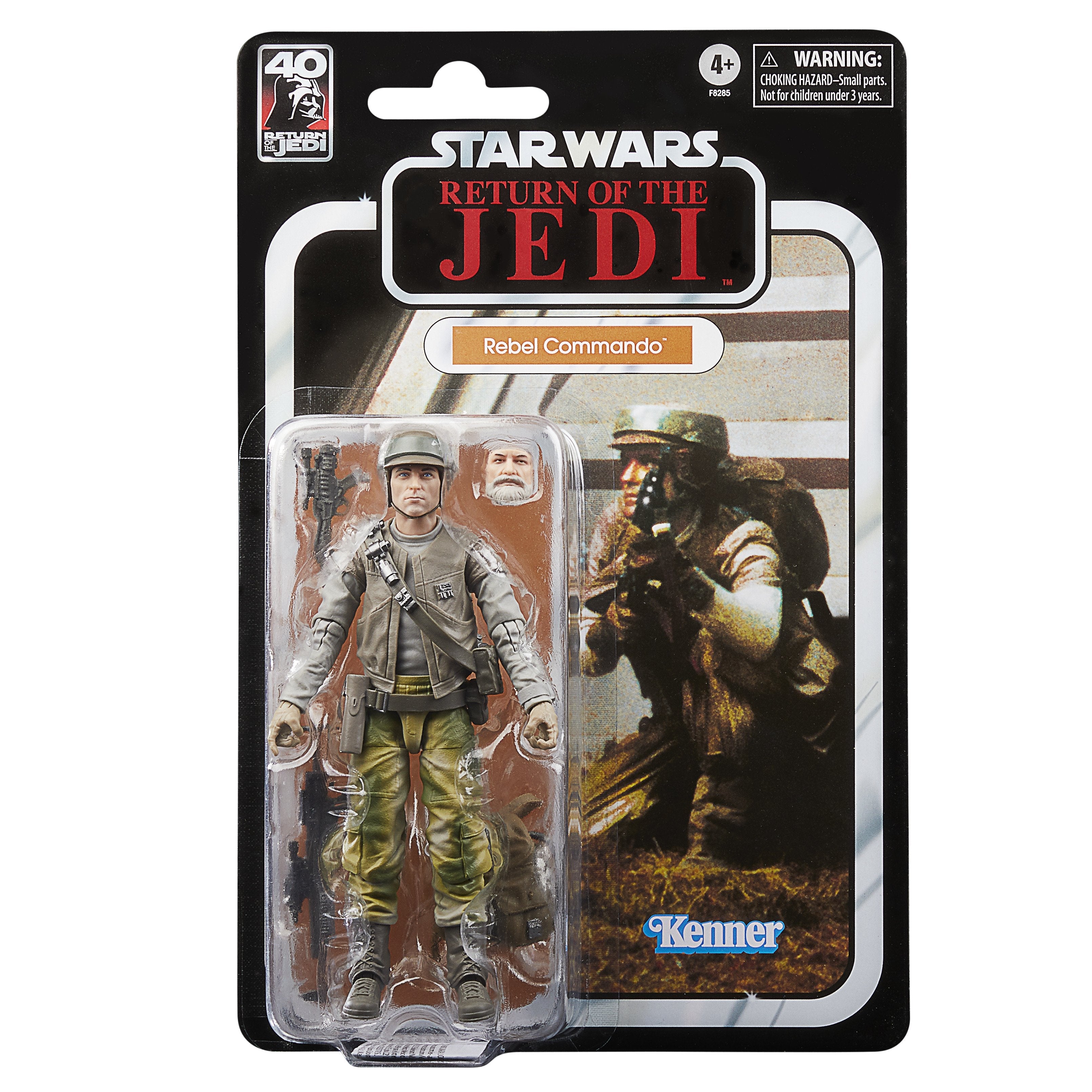 Figura Rebel Commando 40th Anniversary Return Of The Jedi Star Wars 15cm