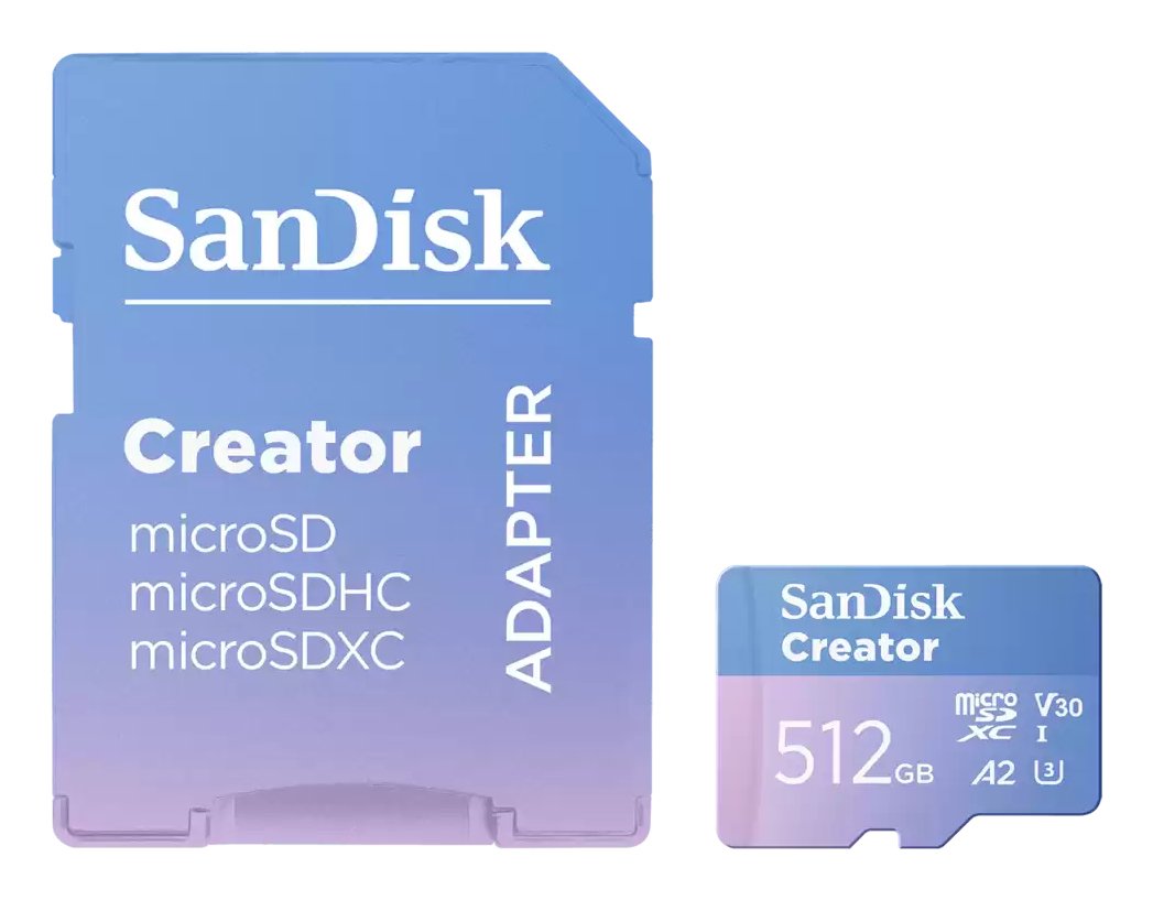 EAN 0619659217266 - SanDisk Creator 512 GB MicroSDXC UHS-I Clase 10 imagen 2