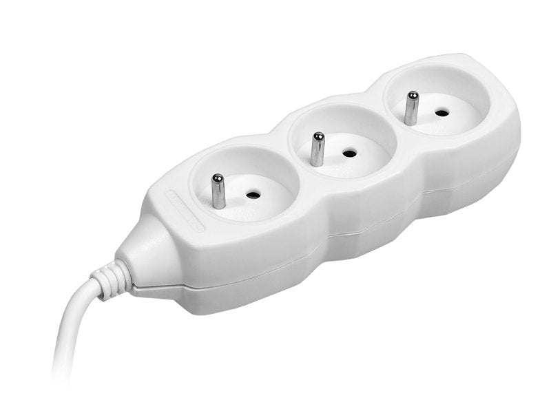 Tracer Tralis44613 Regleta 1,5m 3 Salidas Blanco