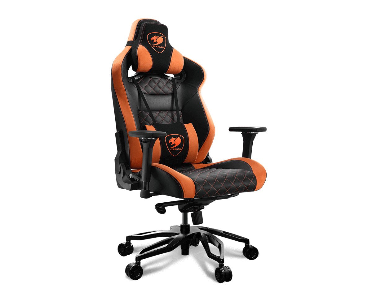 EAN 4715302442934 - COUGAR TITAN PRO Silla para videojuegos de PC Asiento acolchado Negro, Naranja imagen 7