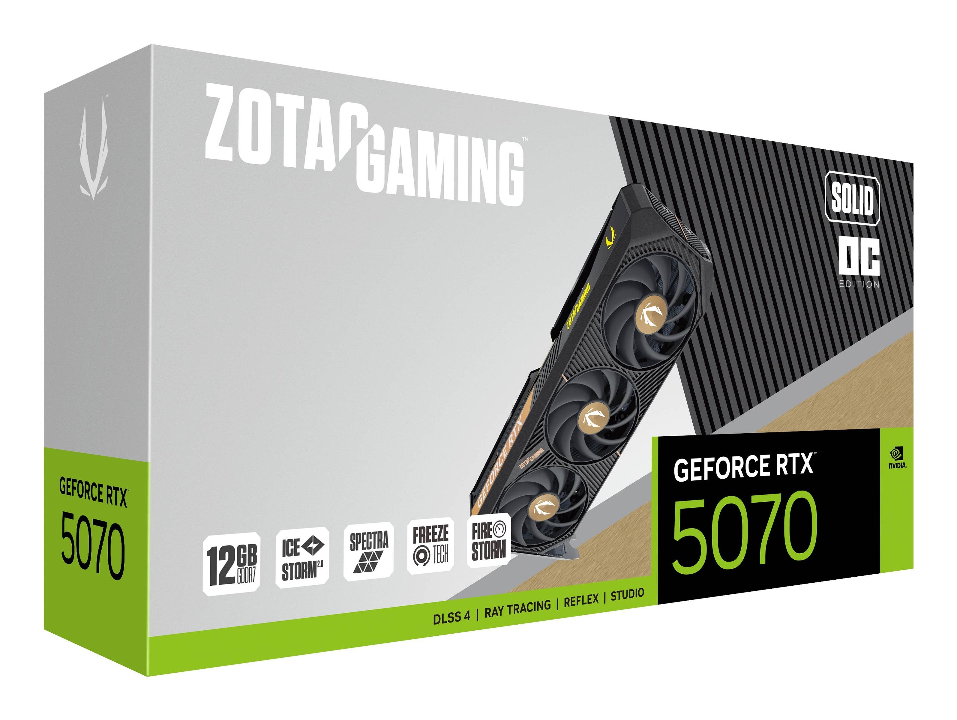 EAN 8886307700605 - Zotac GAMING GeForce RTX 5070 SOLID OC NVIDIA 12 GB GDDR7 imagen 7
