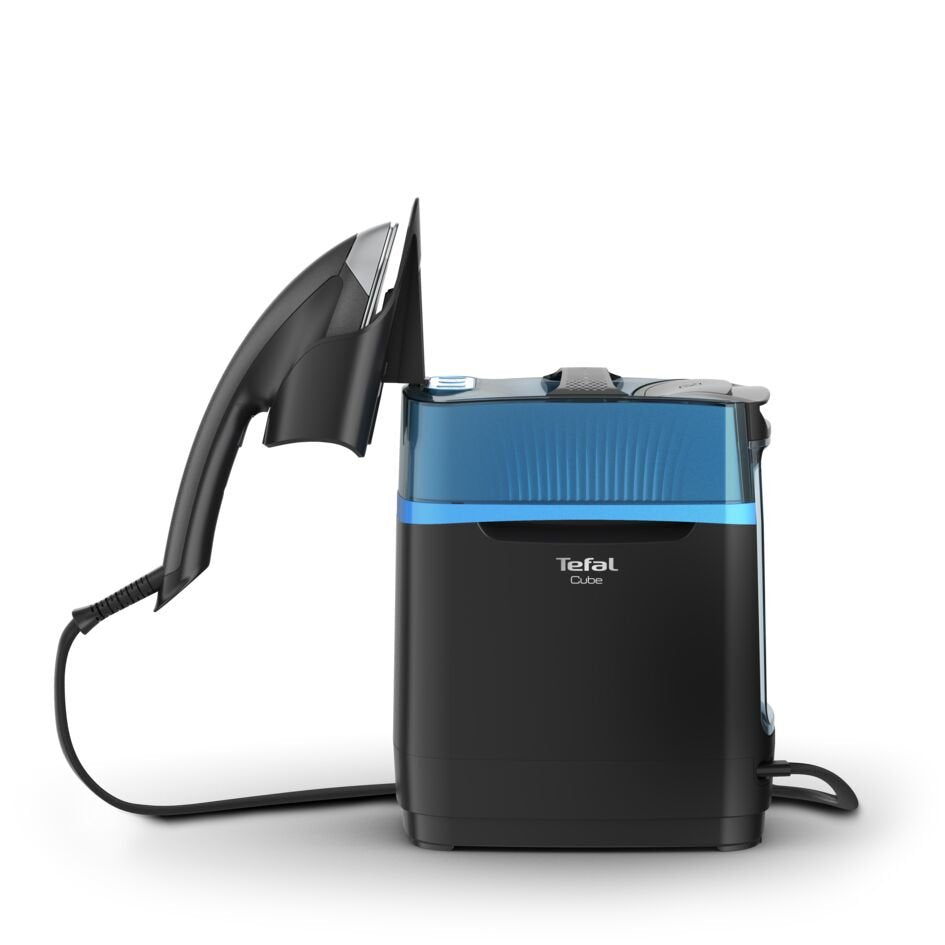 EAN 3121040082270 - Tefal Cube UT2020 Vaporizador manual de prendas 1,1 L 2170 W Negro, Azul imagen 3