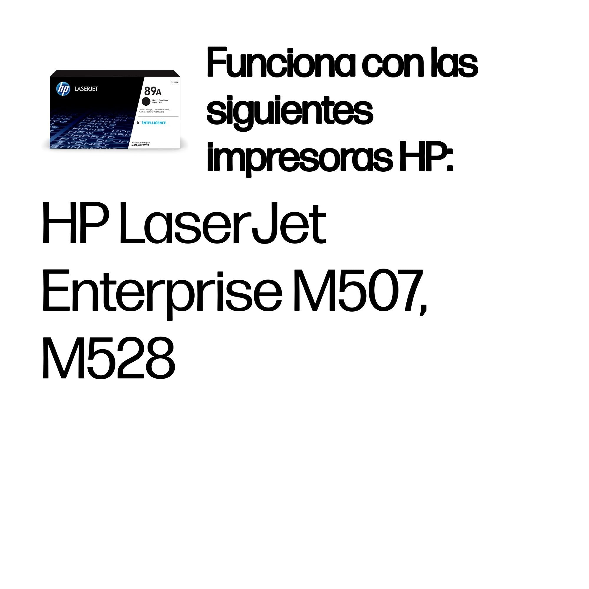 EAN 0192018046627 - HP 89A Black Original LaserJet Toner Cartridge cartucho de tóner 1 pieza(s) imagen 2