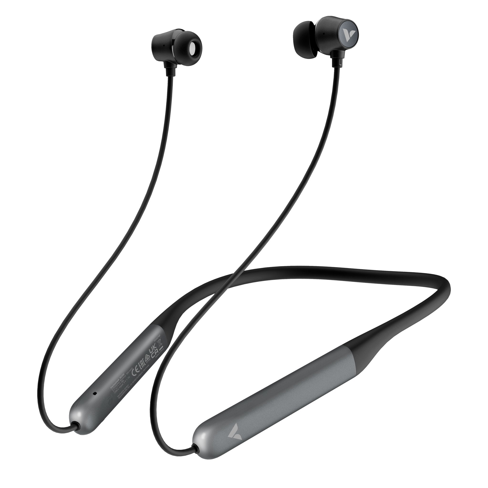 Trusound Anc Neckband Earbuds, Black