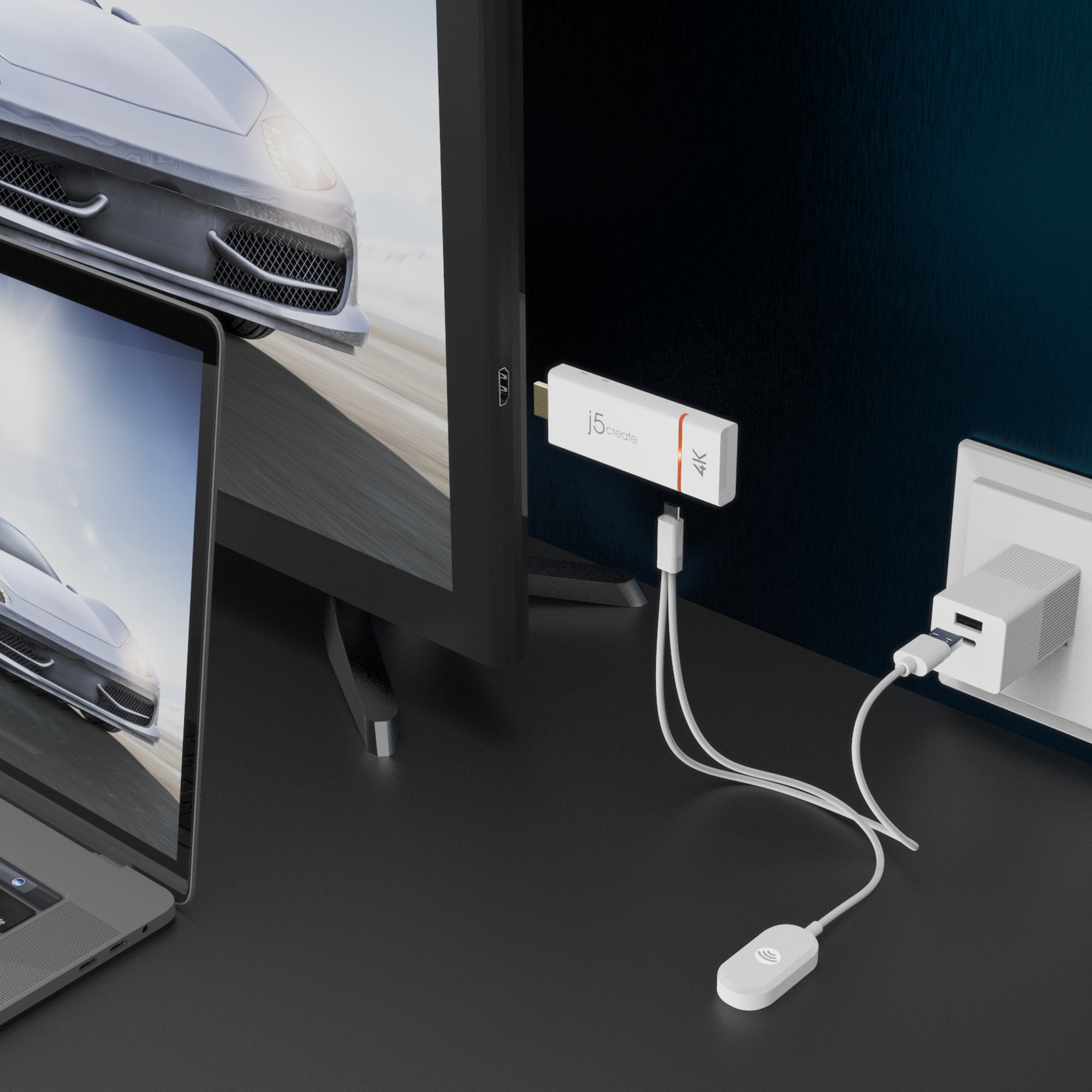 EAN 4712795086157 - j5create JVAW76 adaptador de pantalla inalámbrico imagen 3