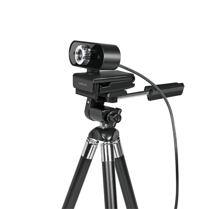 Logilink Webcam Usb 2.0, Hd 1280x720, Negro .