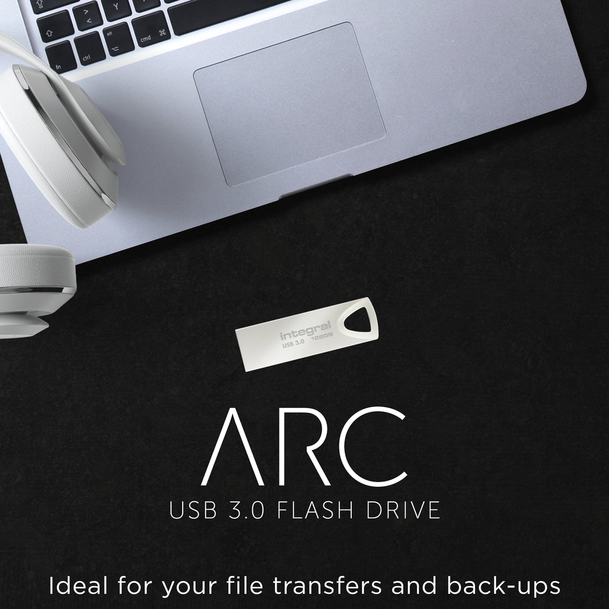 128gb Usb3.0 Drive Arc Metal Up To R-190 W-25 Mbs