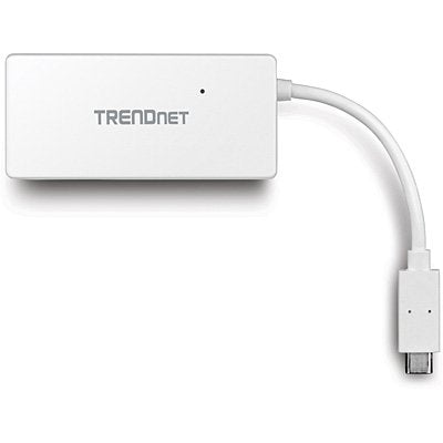 EAN 0710931180084 - Trendnet TUC-H4E hub de interfaz USB 3.2 Gen 1 (3.1 Gen 1) Type-C 5000 Mbit/s Blanco imagen 3