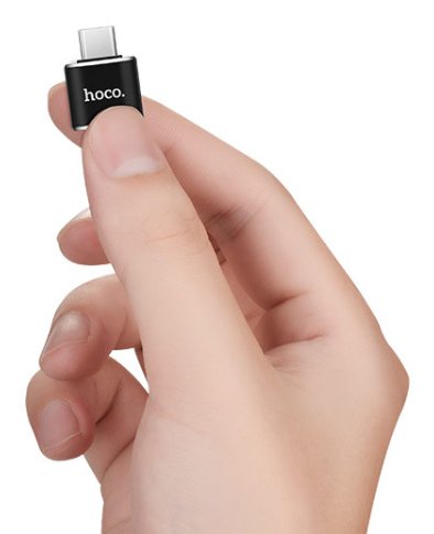Hoco Adapter Type-C To Usb Black Ua5