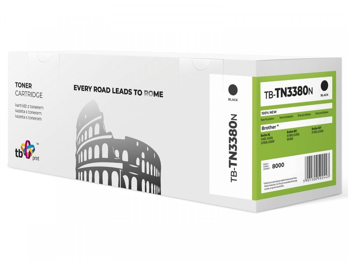 EAN 5901500502443 - TB Print TB-TN3380N cartucho de tóner 1 pieza(s) Compatible Negro imagen 1