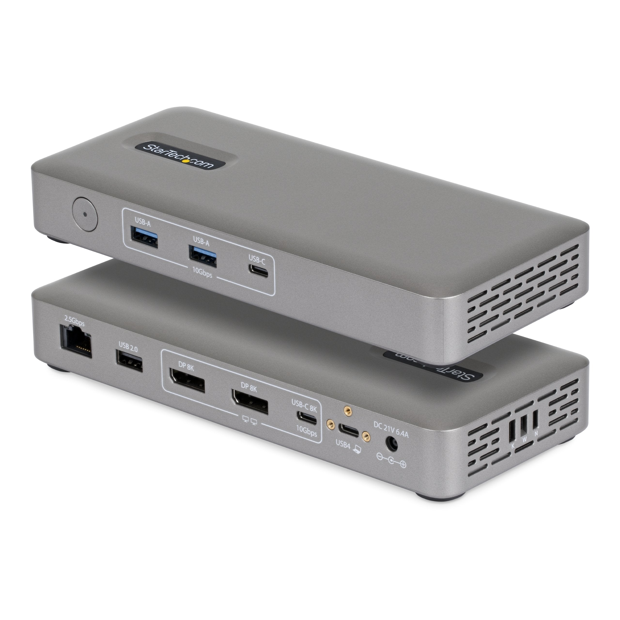 EAN 0065030921930 - StarTech.com 208UE-USB4-DOCK base para portátil y replicador de puertos Alámbrico Gris imagen 15