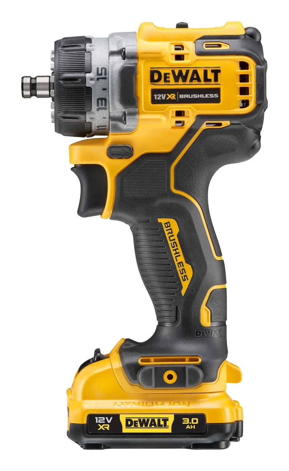 EAN 5035048748169 - DeWALT DCD703L2T-QW taladro 1500 RPM Sin llave 900 g Negro, Amarillo imagen 5