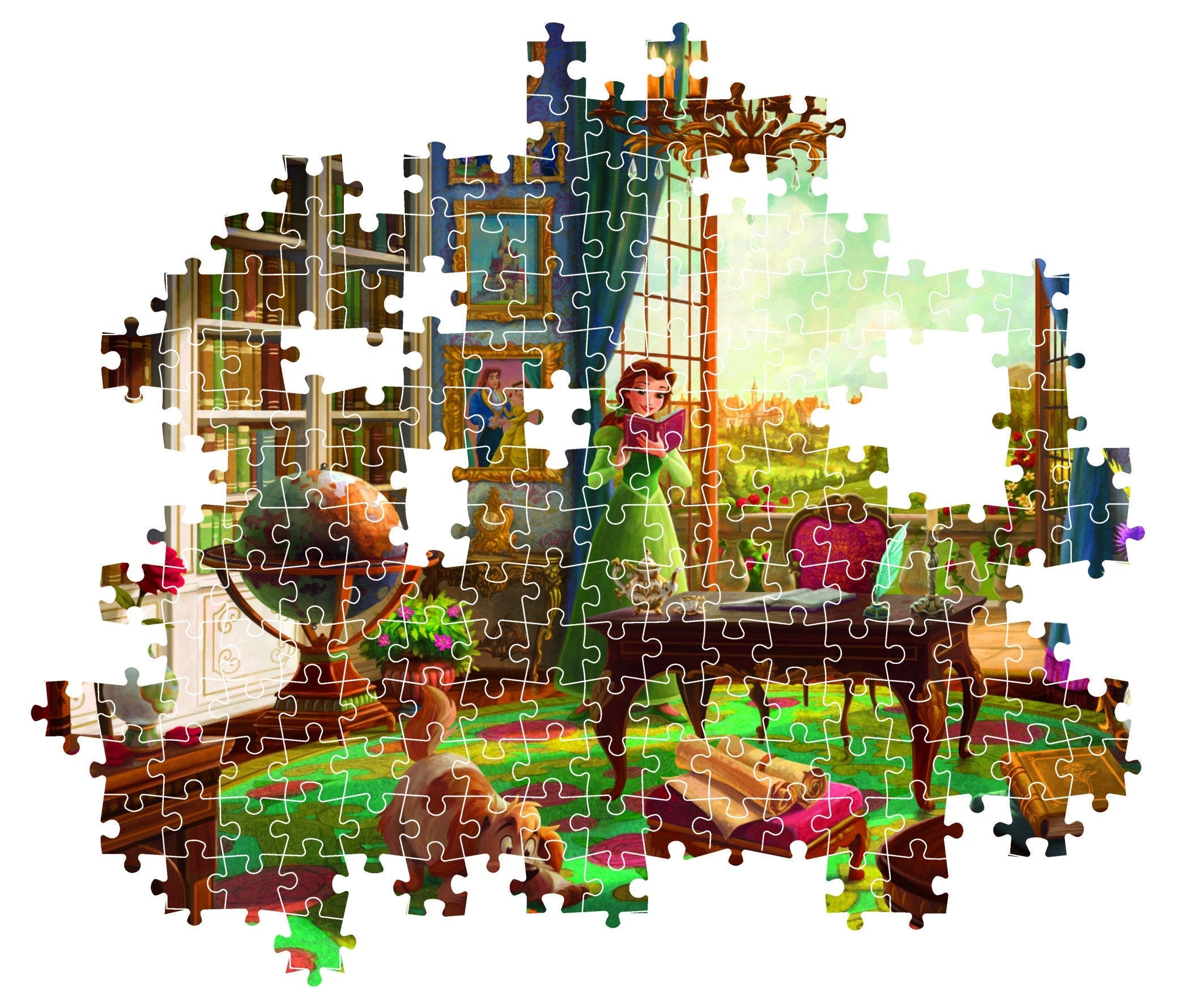 Puzzle Bella La Bella Y La Bestia Disney 500pzs