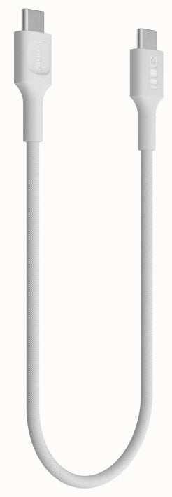 Green Cell Usb-C To Usb-C Cable Powerstream 100w 0.3m Blanco - Braided
